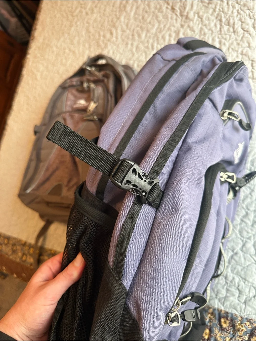 High Sierra Purple Backpack